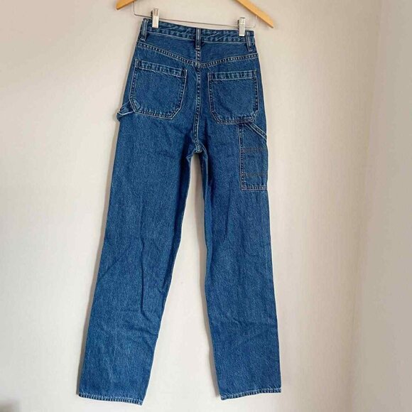 Playboy by Pacsun The Club Blue Carpenter Jeans Size 25 High Rise - Picture 3 of 7